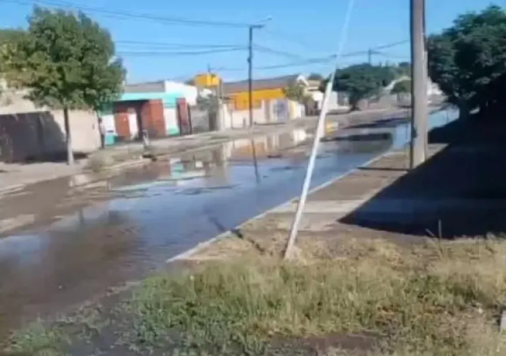 Se solucionó el problema de la pérdida de agua en el barrio Lavalle 