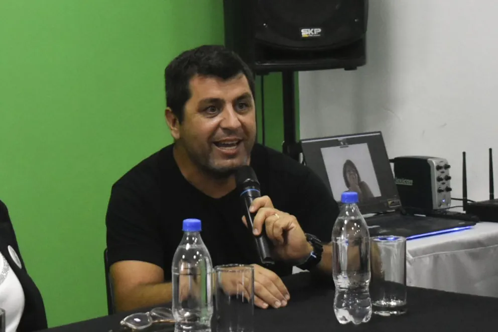 Nico Arce, es el presidente de la Asociación Viedmense Amigos del Diabético (Aviadi).