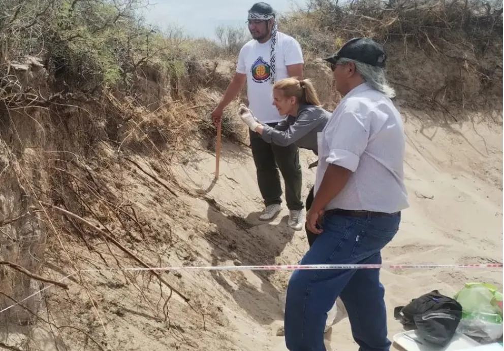 Encuentran restos arqueológicos en la costa atlántica