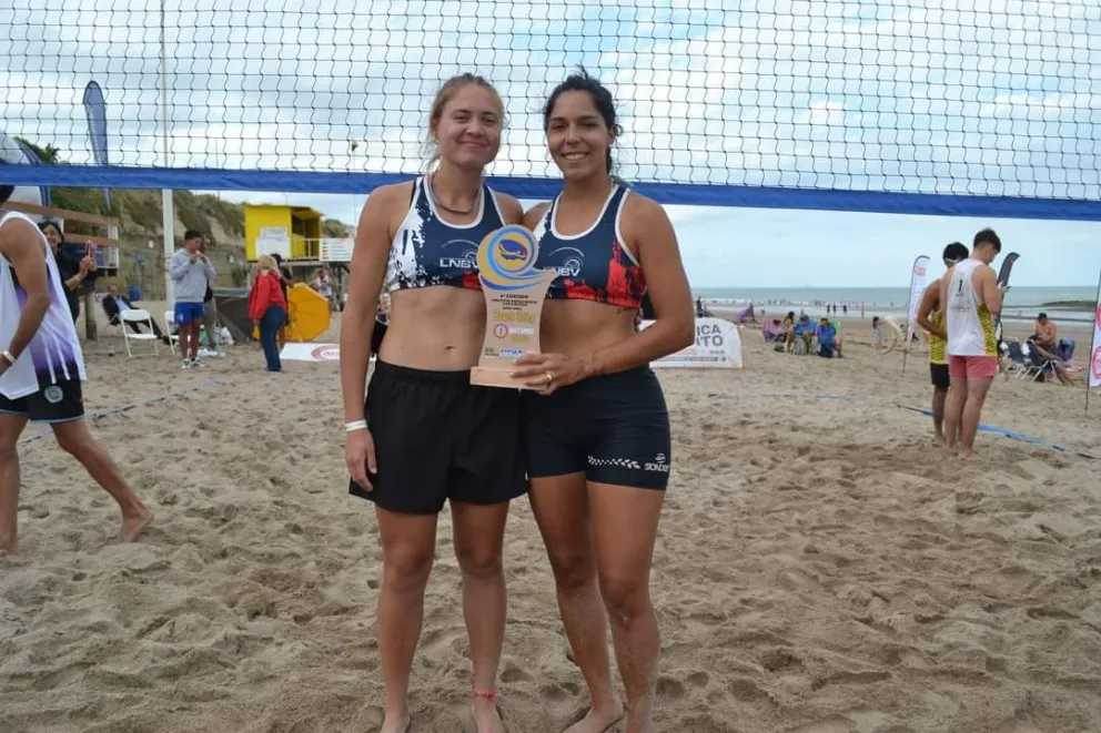 Natacha Torres tras la obtención de la fecha en Las Grutas: “El Beach Vóley creció mucho en la Comarca”