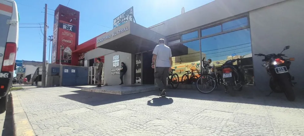 Luego del trago amargo, el hombre se recupera en el Sanatorio. 