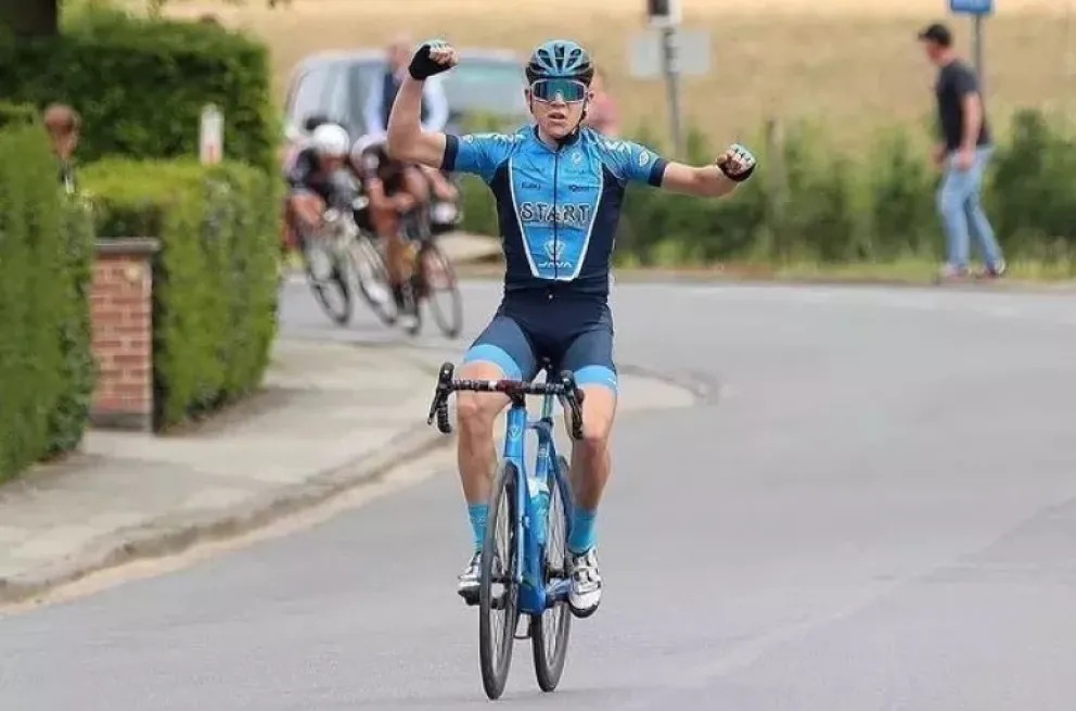 La trayectoria de “Lolo” Heredia, el ciclista roquense que nos representará en Europa