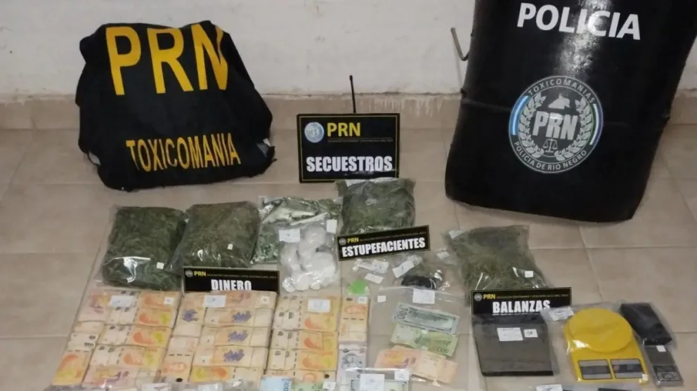 Drogas en Río Negro: “Hemos tenido un incremento de secuestros en cuanto a cocaína, cogollos y pastillas” 