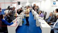 Video: concejales terminaron a las piñas en plena sesión en Brasil