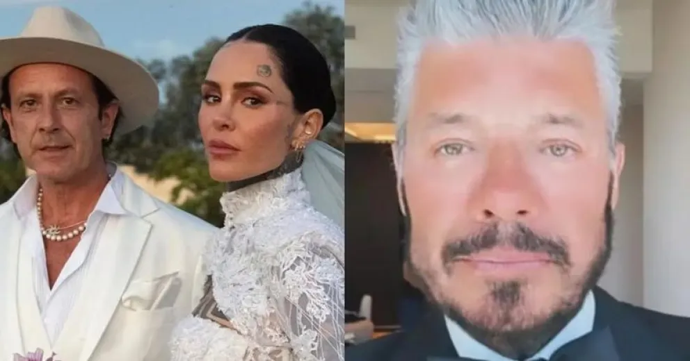 El insólito motivo por el que Marcelo Tinelli se fue del casamiento de su hija Cande