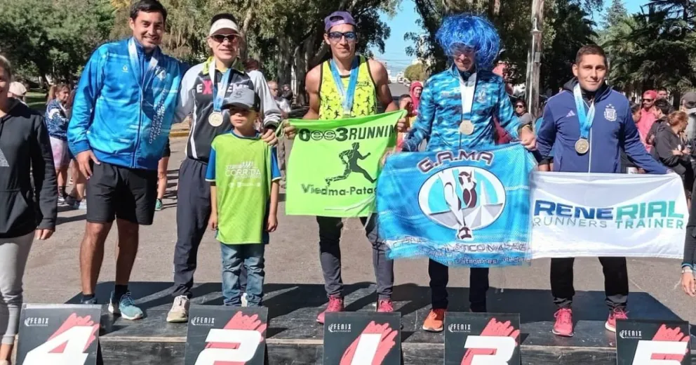 Profetas en su tierra: la Comarca se quedó todos los podios de la Carrera del 7 de Marzo