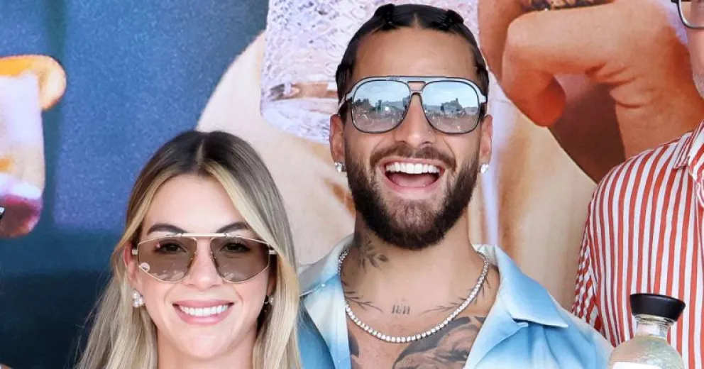 Maluma muestra por primera vez la foto de su hija París