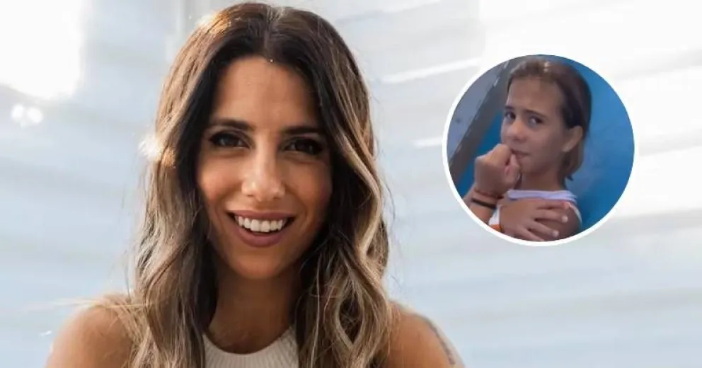 Cinthia Fernández y el arriesgado desafío de su hija al lanzarse de un enorme tobogán en el Caribe