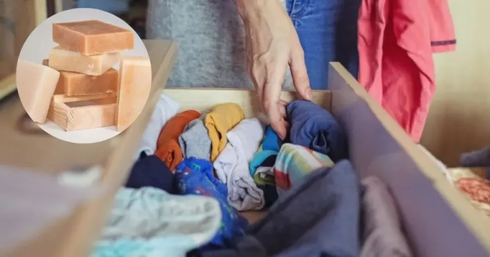 Aromas duraderos: el secreto de poner jabón en el cajón de tu ropa