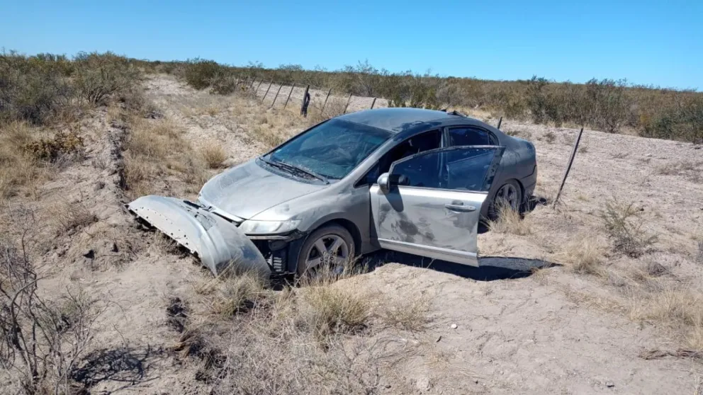 Susto en la ruta 3 cuando un conductor sufrió un despiste
