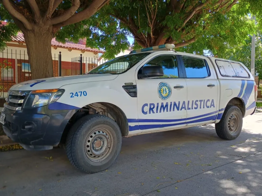 Intervino Criminalística de Río Negro.