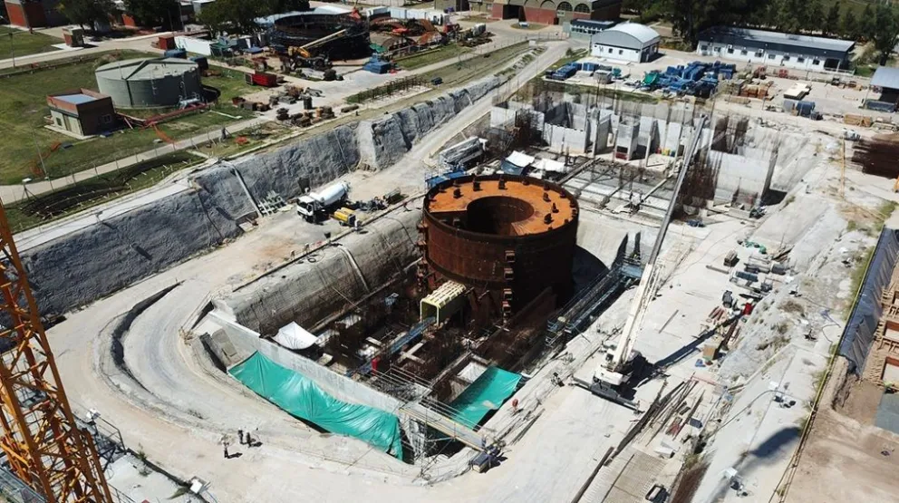 "Es un orgullo que Argentina esté en esa liga de países que pueden estar dominando la tecnología nuclear"
