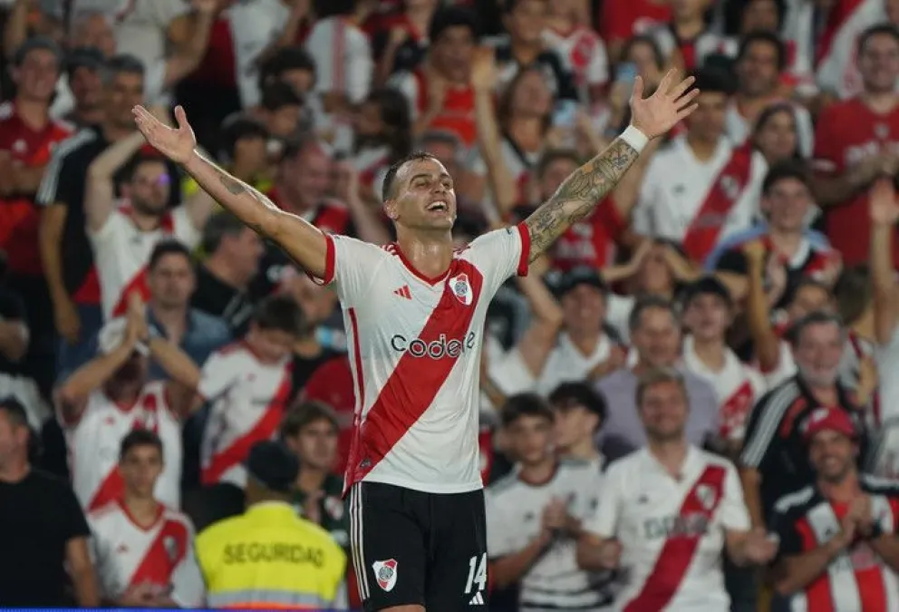 River venció 3-1 a Gimnasia y es puntero de la Zona A de la Copa de la Liga 