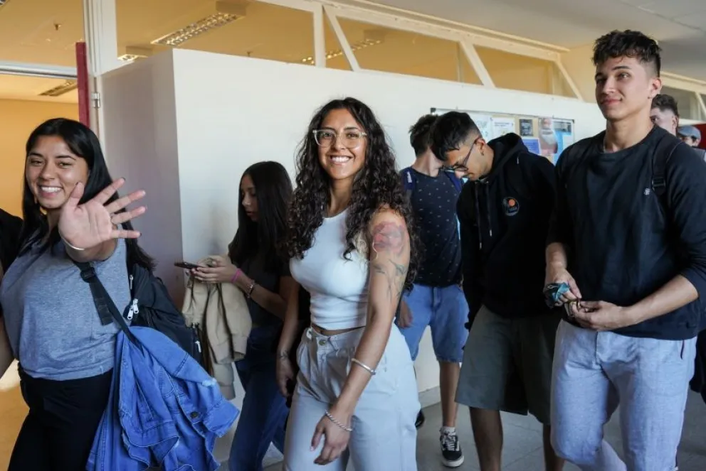 Estudiantes de la UNRN Foto: archivo NoticiasNet