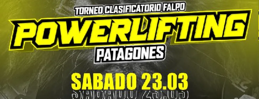 Patagones se prepara para recibir el clasificatorio de Powerlifting