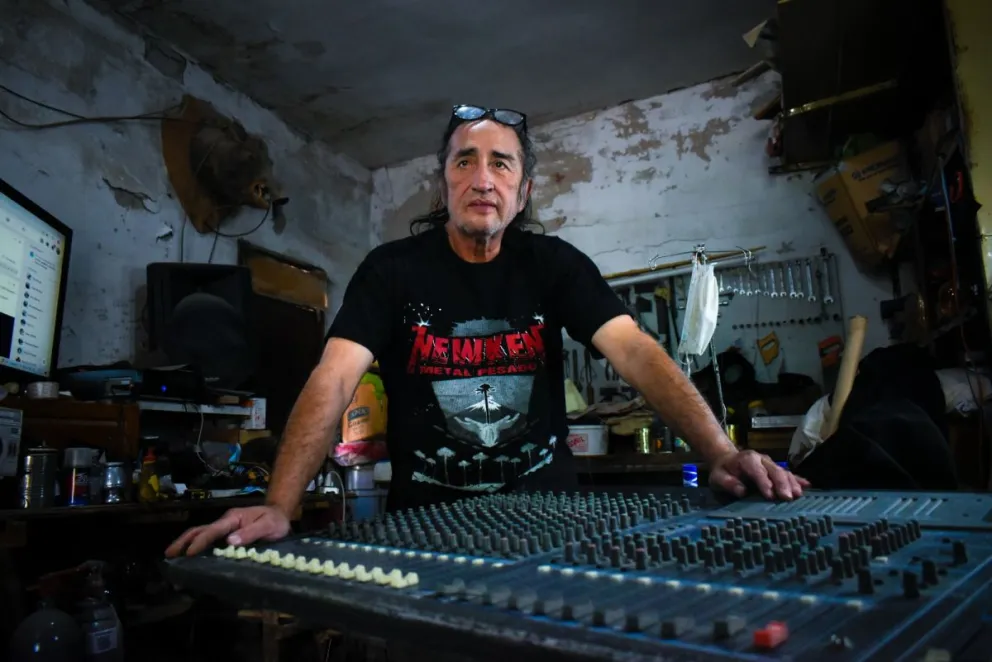  “Catri Sonido” es una fija en todo recital de rock y metal de la región