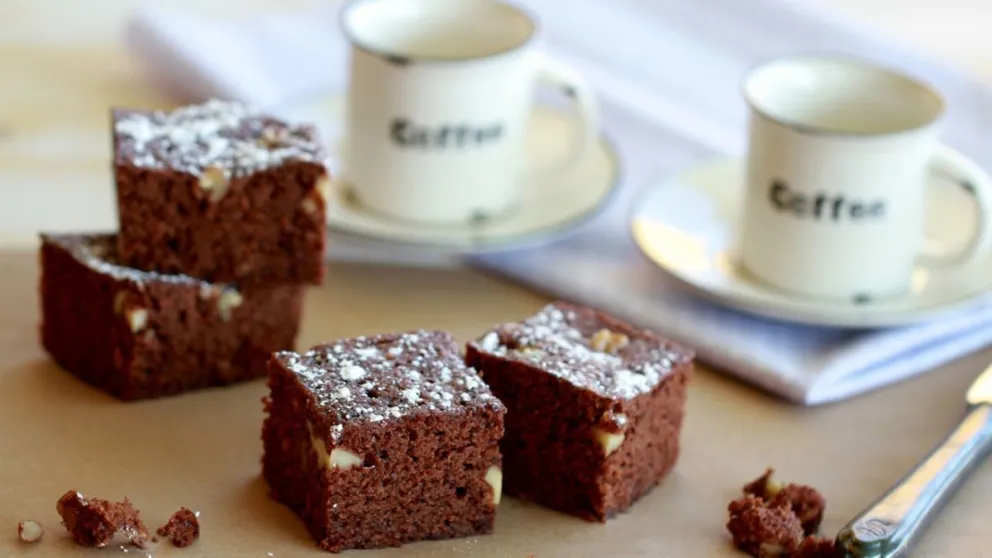 Súper fácil: brownie de microondas que está listo en pocos minutos