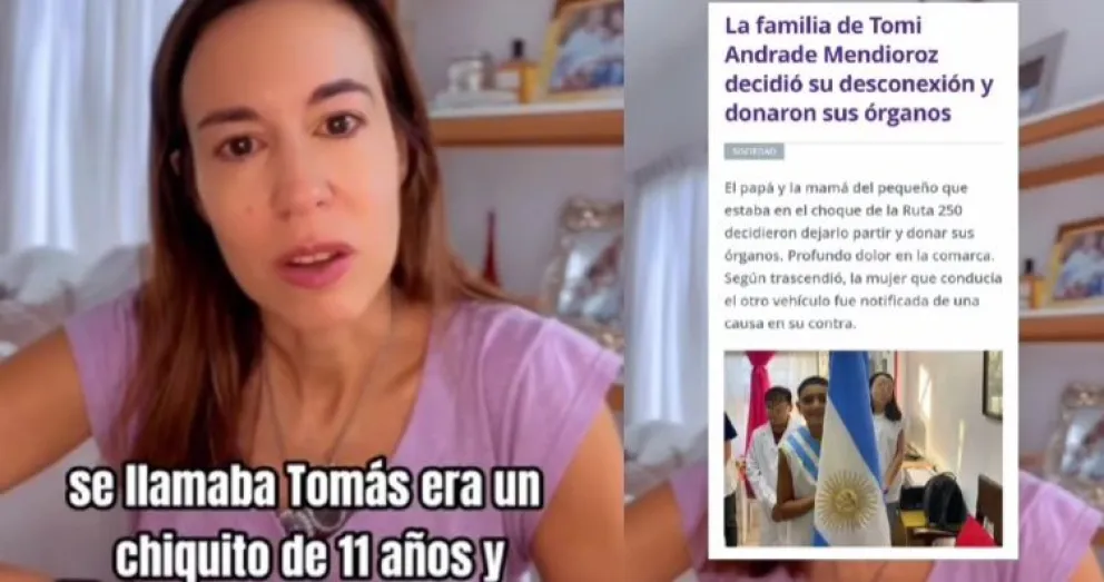Varios chicos fueron trasplantados con órganos de Tomás Andrade: la narrativa de una mamá que estuvo en un operativo