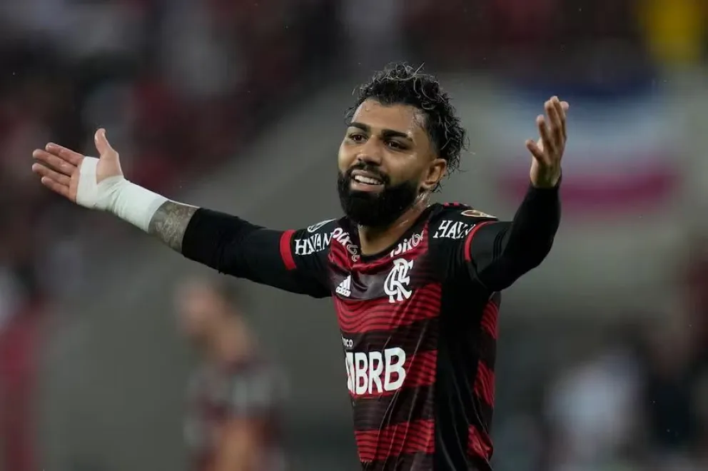 Gabigol suspendido por intento de fraude en control antidoping