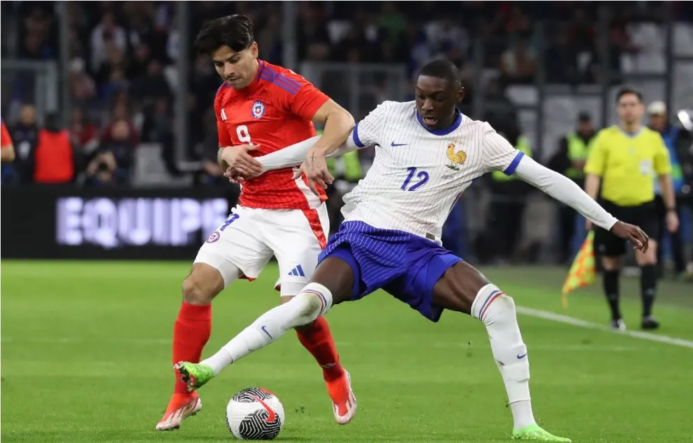 Chile pegó primero pero no aguantó ante los subcampeones del mundo