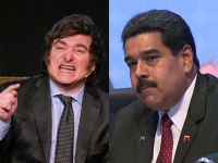 Milei  reclamó el cese del "hostigamiento" a los líderes opositores venezolanos