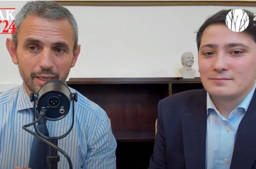 Martín Menem sorteó su sueldo al estilo Milei