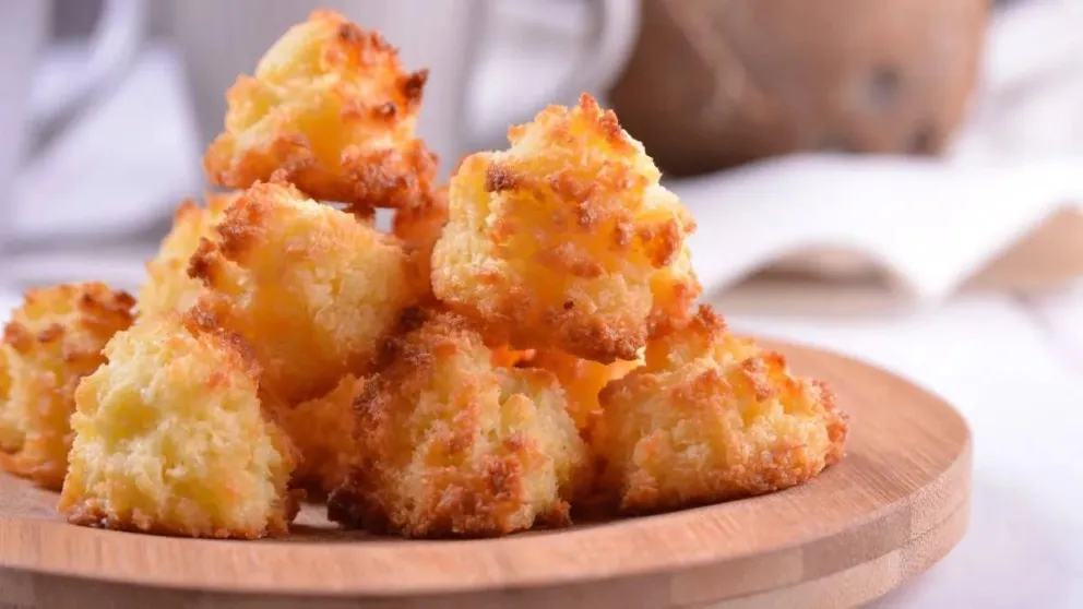 Receta fácil y deliciosa: coquitos sin tacc para acompañar con el mate