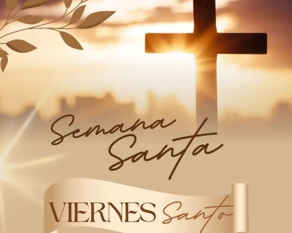Viernes Santo en Viedma: Vía Crucis y adoración de la cruz