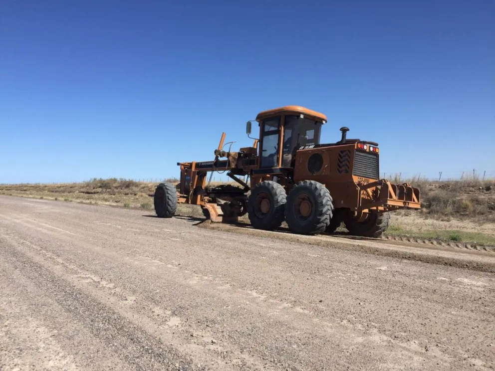 Así están los caminos dentro del distrito Patagones
