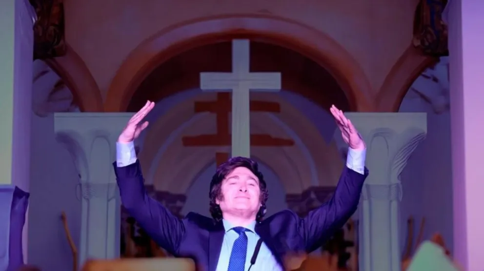 Pascuas: Milei compartió un pasaje bíblico por Semana Santa