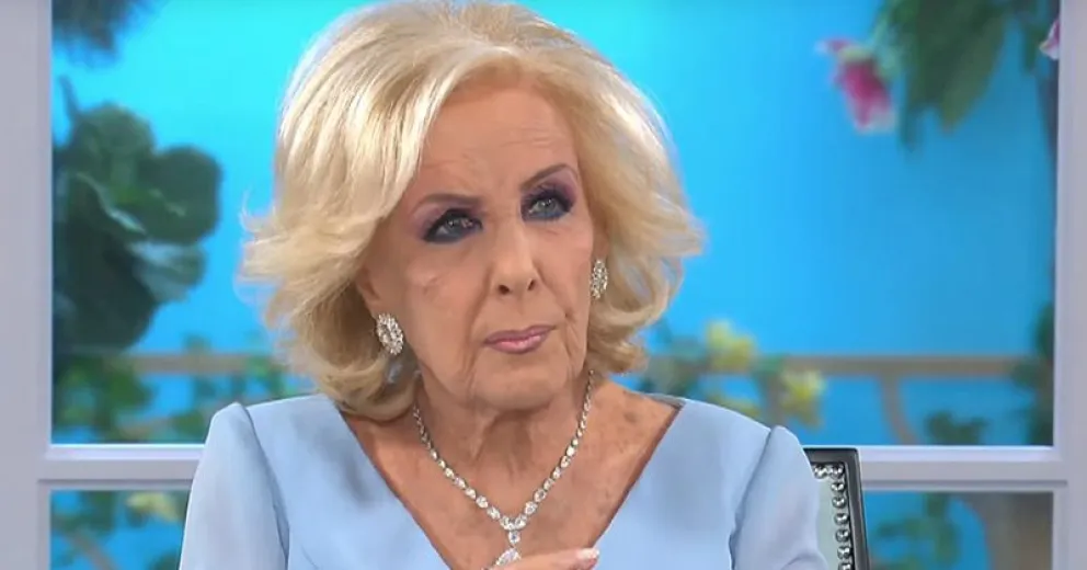 Mirtha Legrand denuncia la pobreza en Argentina