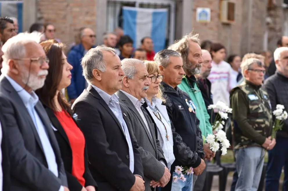 Patagones recordó el Día de los Veteranos y Caídos de Malvinas en un emotivo acto