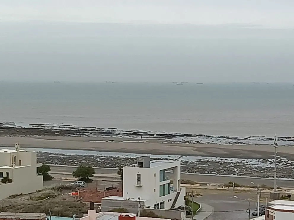 Hasta los pesqueros se refugiaron por el viento cerca de El Cóndor