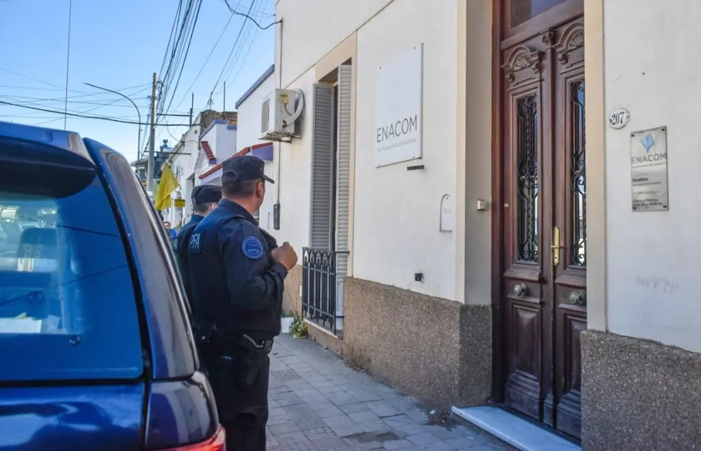 Aguiar: “En Viedma nos encontramos movilizados en las puertas del ENACOM”