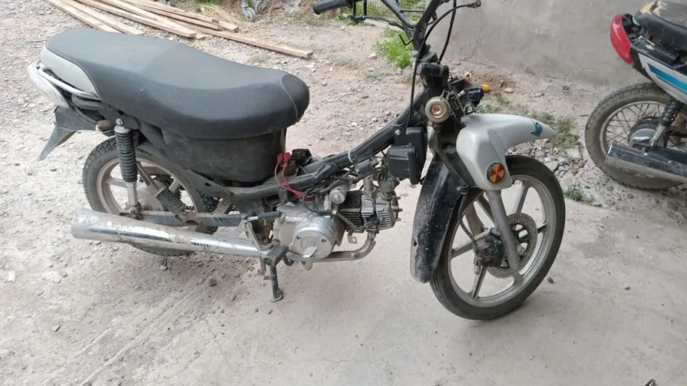 Fue recuperada una de las motocicletas robadas en los últimos días 