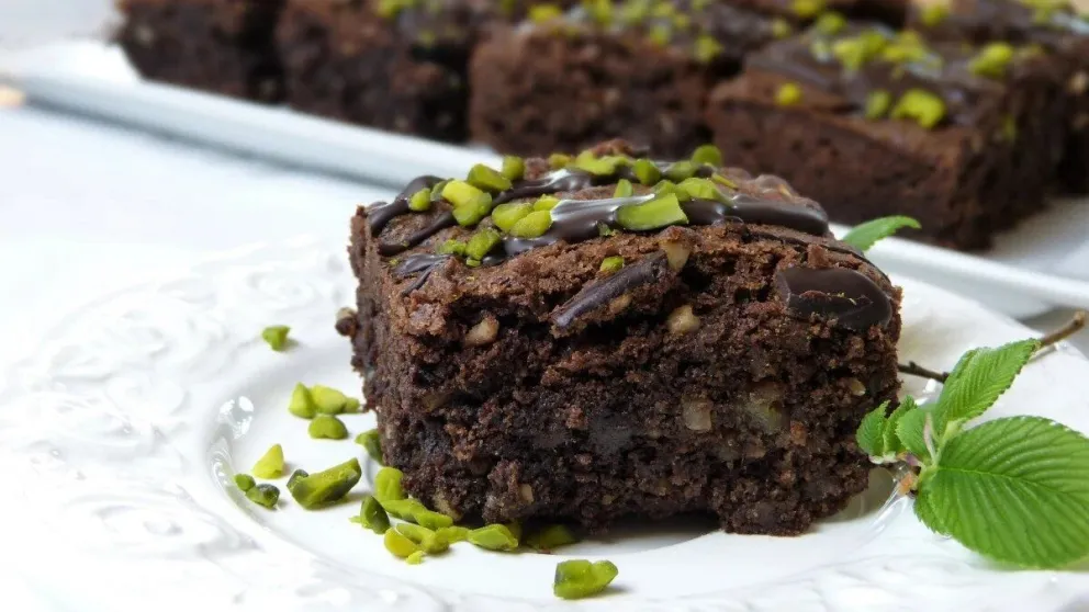 Cómo hacer un brownie con pistachos en solo cinco pasos