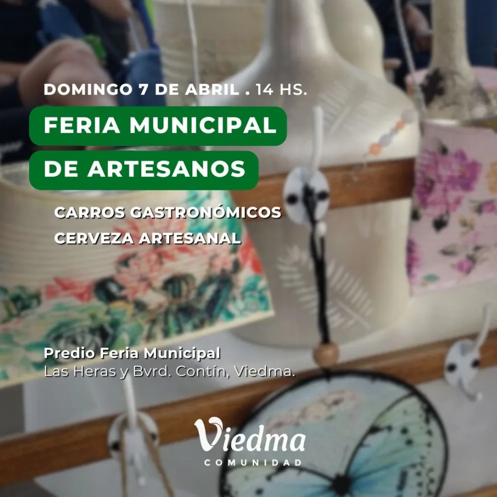 Regresa la Feria Municipal de Artesanos 