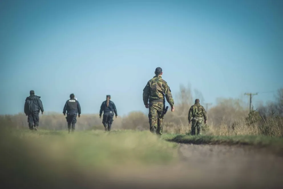 Cuatreros andaban en bicicleta robando lechones pero la policía no los pudo detener