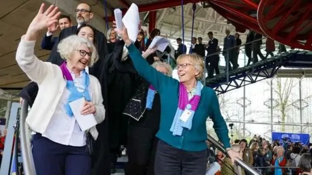 Un grupo de mujeres ganó en Suiza un caso histórico contra el cambio climático