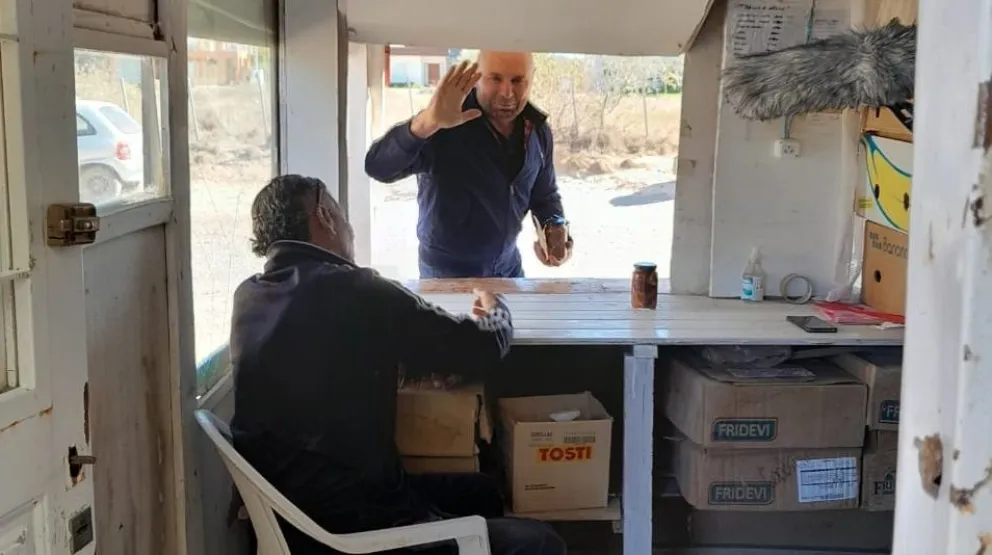 Martitegui le compró escabeches a una familia de Viedma