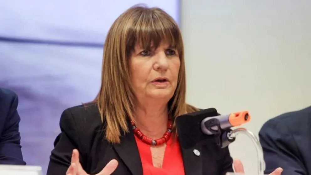 Dejaron un mensaje amenazante dirigido a Patricia Bullrich y la ministra respondió: "Se les acabó la joda"