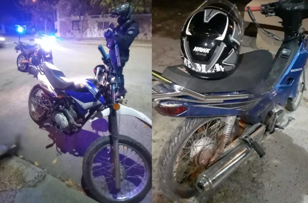 Recuperan una moto robada e incautan otra por irregularidades en la documentación
