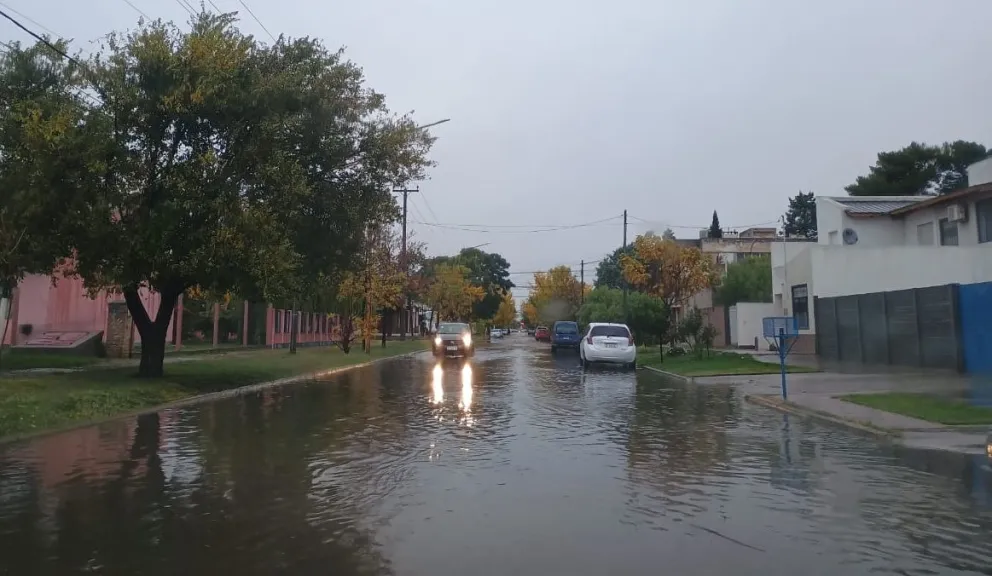 Se espera fuerte caída de agua en cortos períodos de tiempo. 