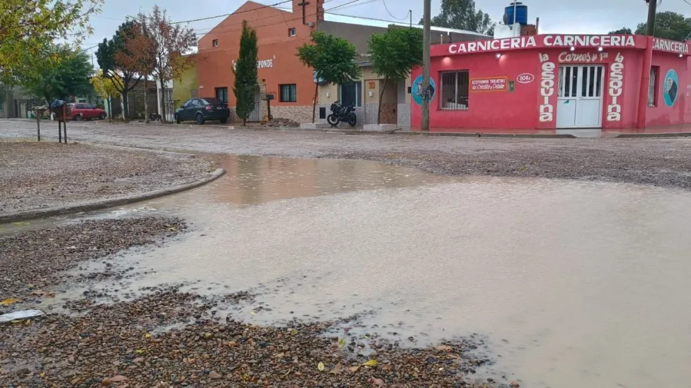 Se esperan fuertes lluvias en Viedma. 