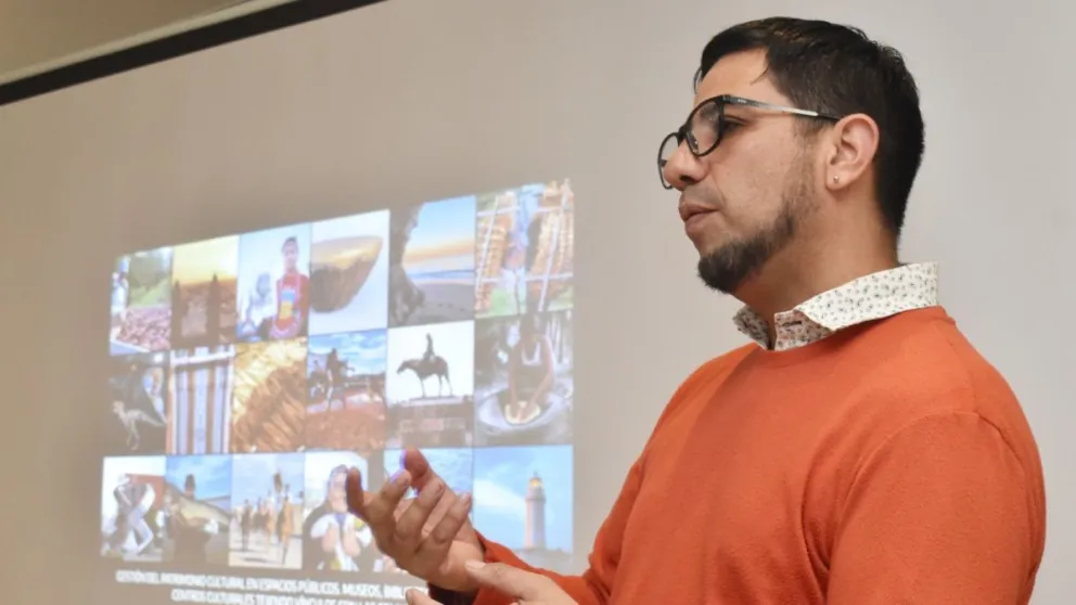 Montelpare: “Estamos generando un tejido de actores culturales en el territorio provincial”