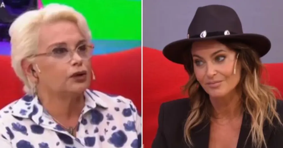 Tenso enfrentamiento entre Carmen Barbieri y Karina Mazzocco