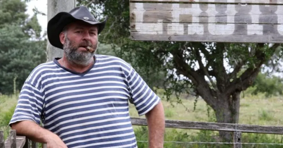 Fabio Alberti encuentro el amor con una argentina en Uruguay