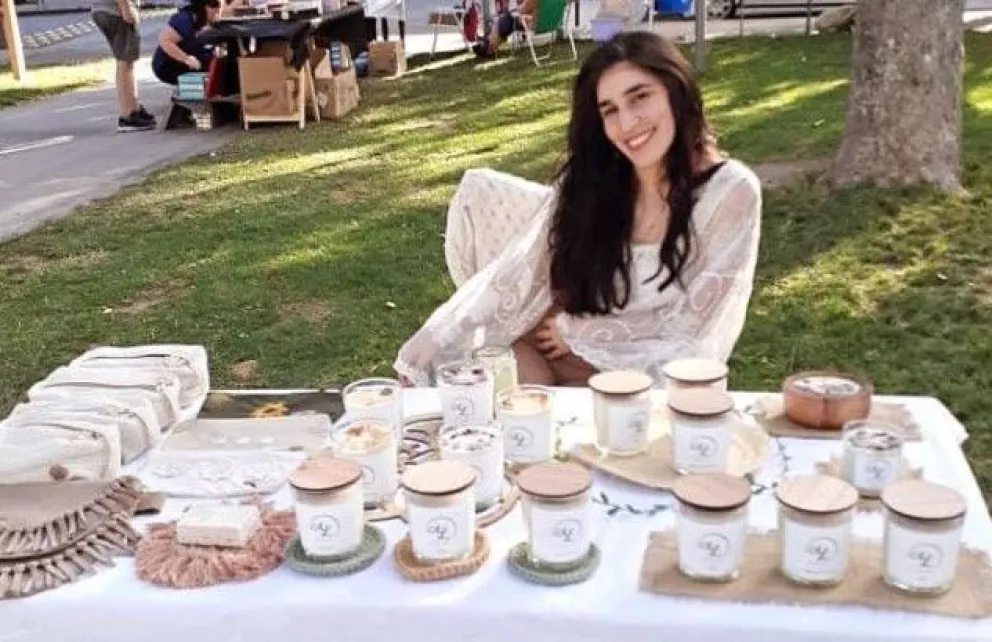 Las velas gourmet son la gran atracción de Alma Libre