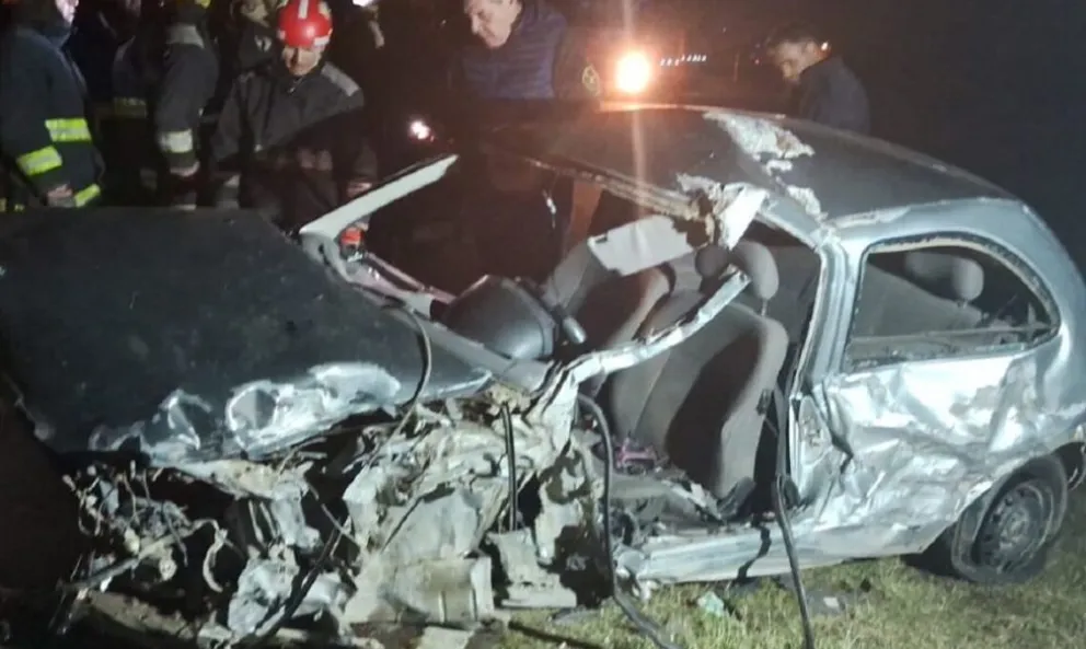 Un violento choque dejó un muerto en la ruta 3