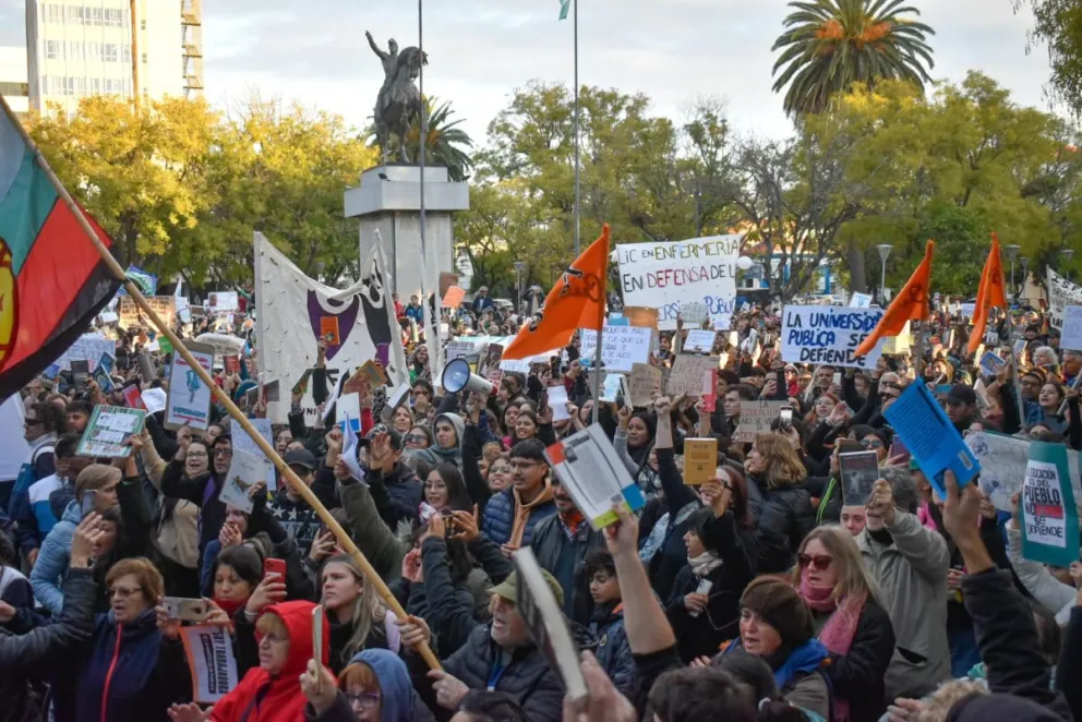 En primera persona: las sensaciones en la histórica marcha universitaria